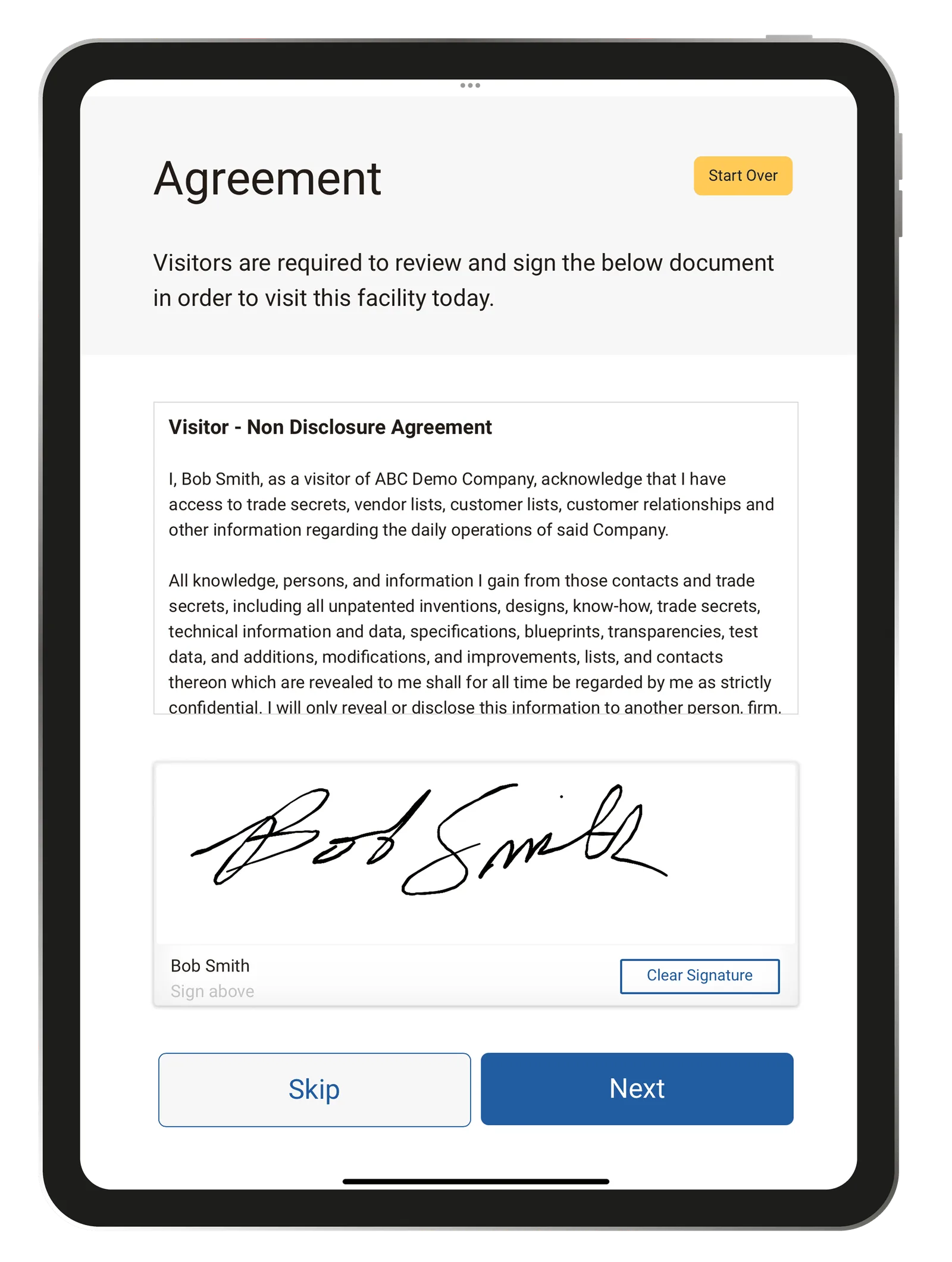 Agreements